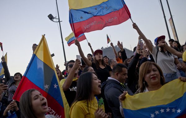 Venezuelan-protesters