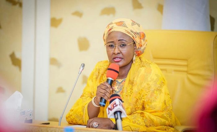 Aisha Buhari now wants to be addressed First Lady of Nigeria