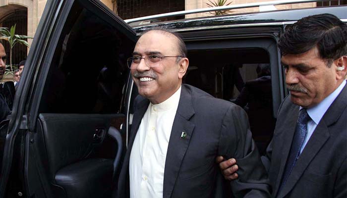 Asif Ali Zardari: arrested