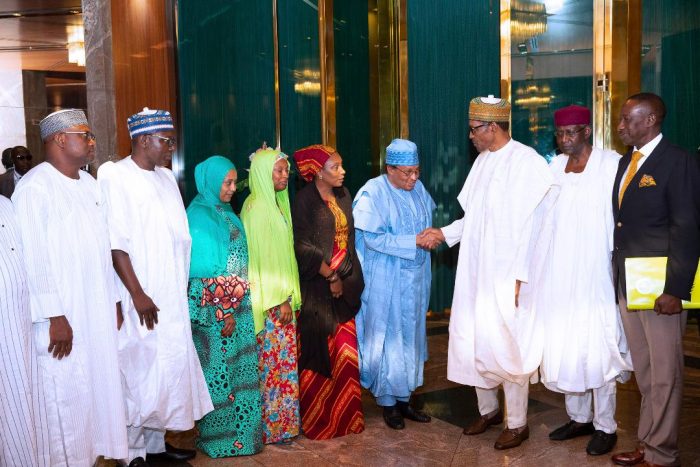 Buhari meets Zamfara professionals