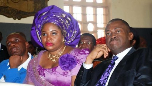 Former-Enugu-Governor-Sullivan-Chime-and-entranged-Wife-Clara