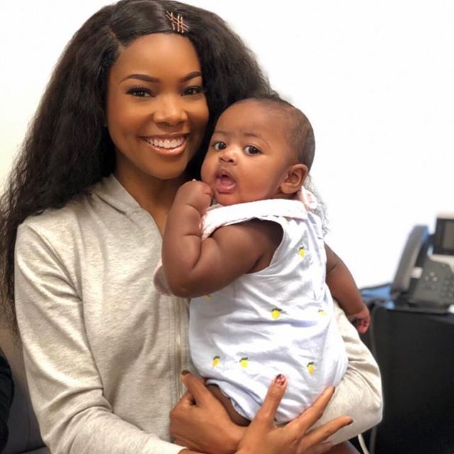 Gabrielle Union and Daughter Kaavia James Are Twinning in Cute New