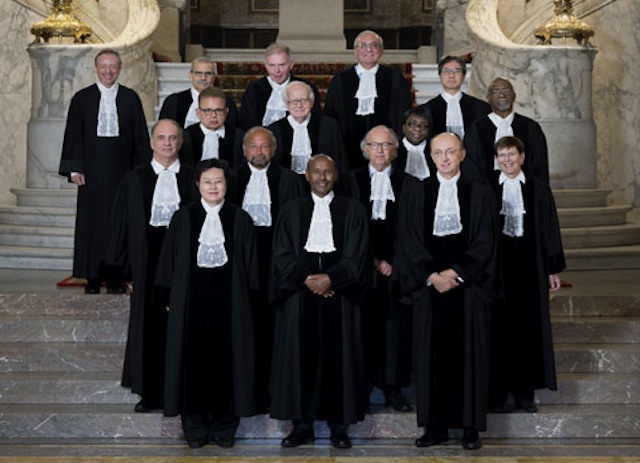 Justices of the World Court
