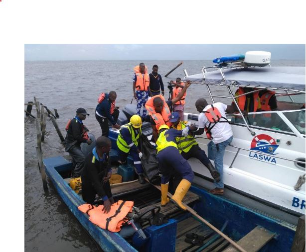 LASWA rescue boat in action