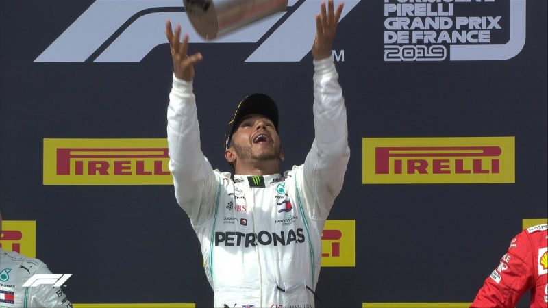 Lewis Hamilton: an emphatic win in Paris