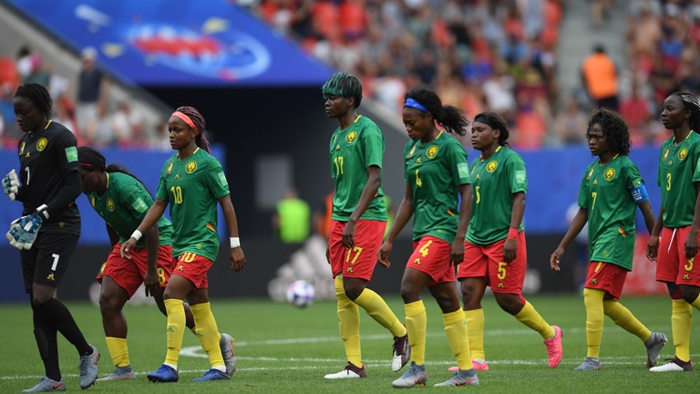 Lionesses of Cameroon dejected