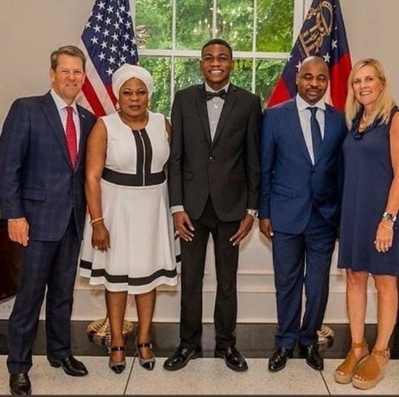 Mc Oluomo Sparks The Internet In Photo With Georgia Governor P M News