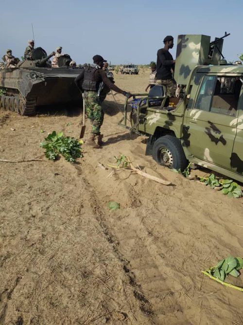 MNJTF troops at Doron Naira