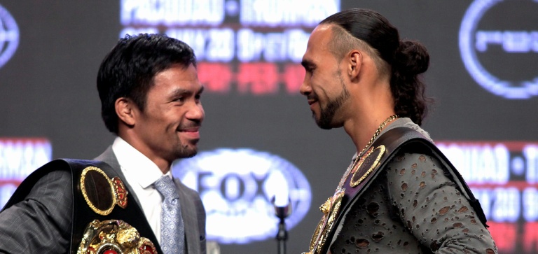 Manny Pacquiao and Thurman