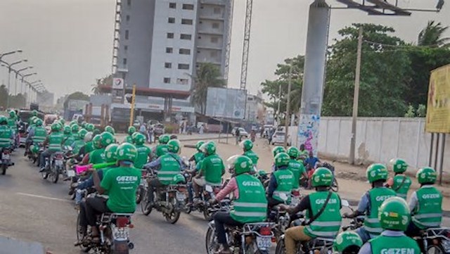 Gozem riders now in Lome and Cotonou