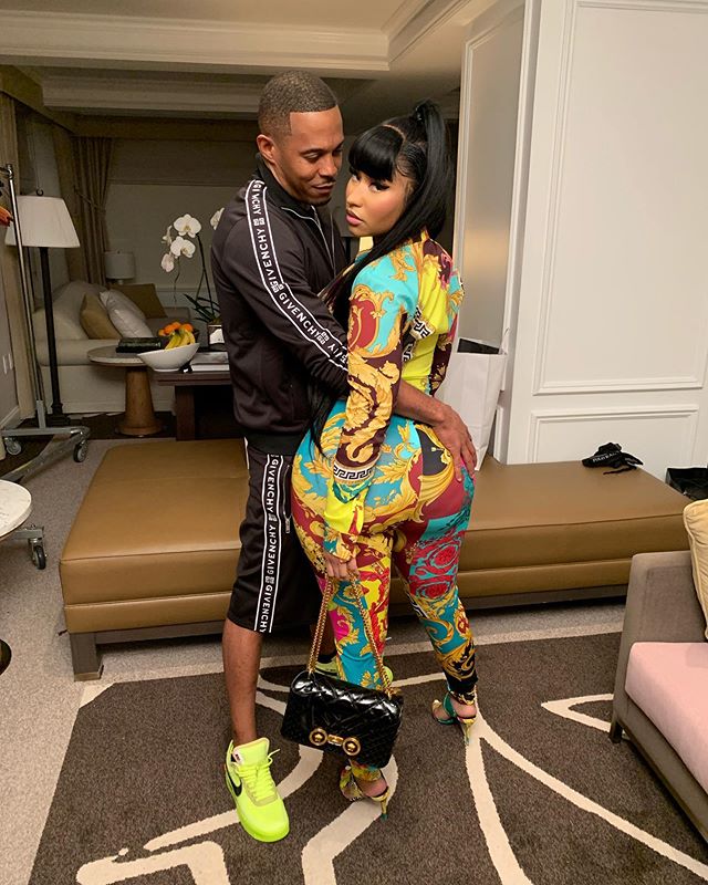 Nicki Minaj Now Mrs Onika Tanya Maraj Petty P M News   Nicki Minaj And Boyfriend Kenneth Petty 