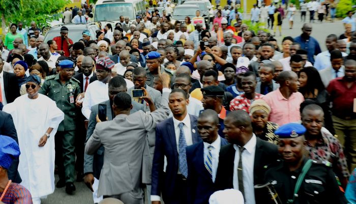 Osun Civil Servants Welcomes Oyetola to Office-1