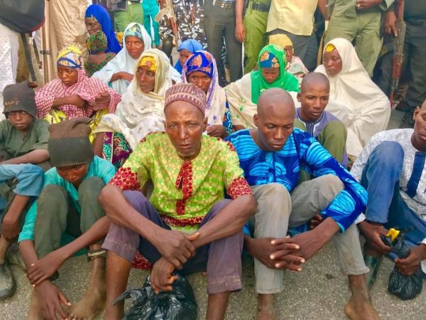 Some of the kidnapped victims released by bandits in Zamfara