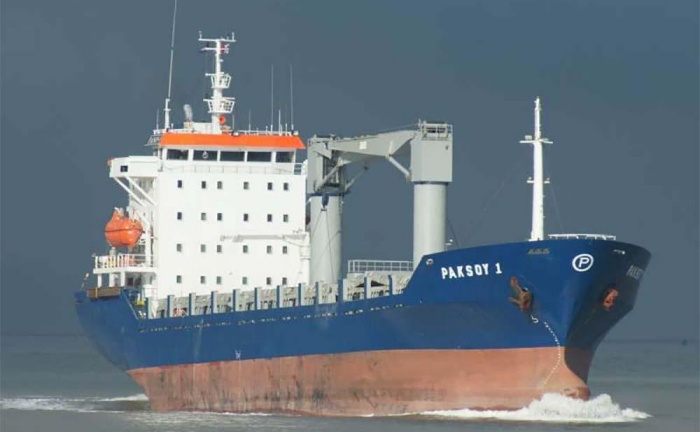 The Turkish flagged ship stormed by pirates at weekend in Gulf of Guinea