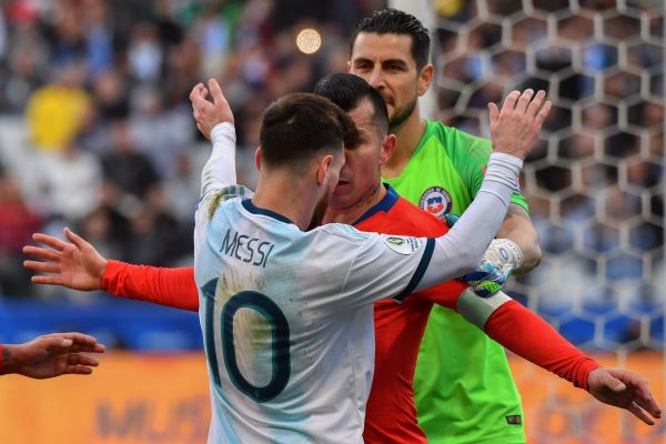 Shame: Lionel Messi Red Carded As Argentina Beat Chile(Photos) - P.M. News