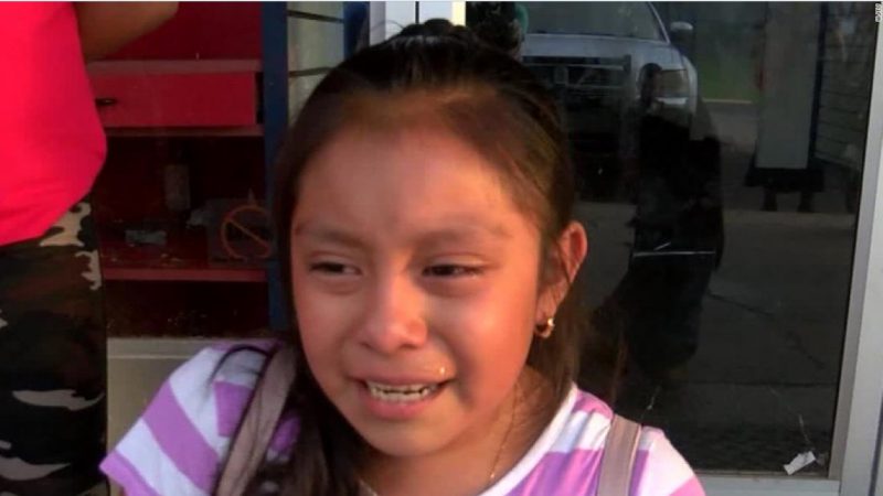 the 11 year-old girls appeals to Trump’s ICE to free her parents and others