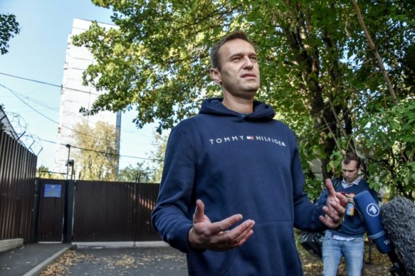 Alexei Navalny: freed from prison