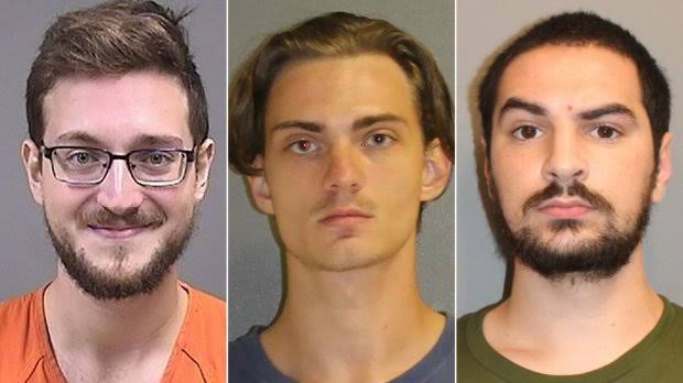 The three potential shooters arrested in US