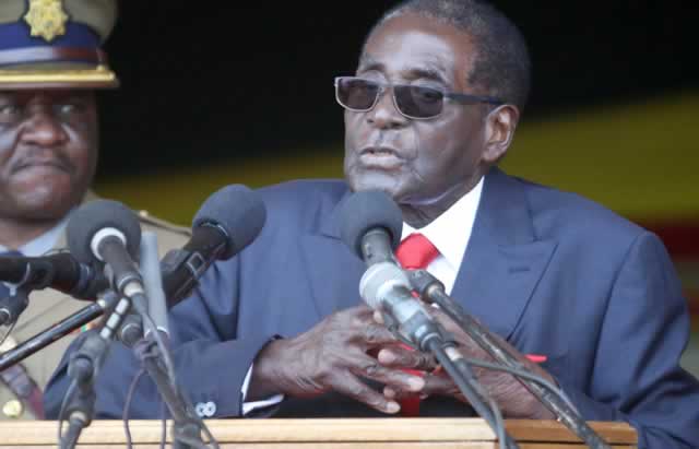 Mugabe before the ravages of old age takes its toll