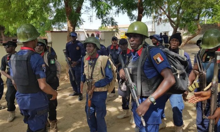 NSCDC Operative deployed to combat coronavirus.