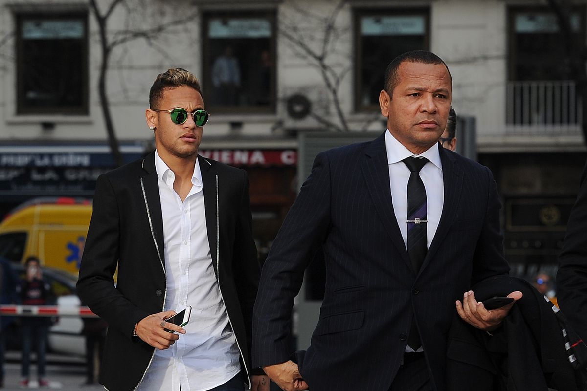 Neymar and Father