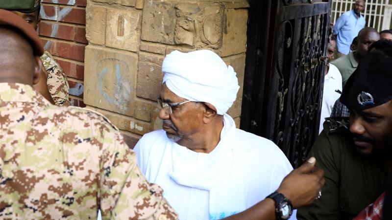 Omar al-Bashir: faces trial for corruption