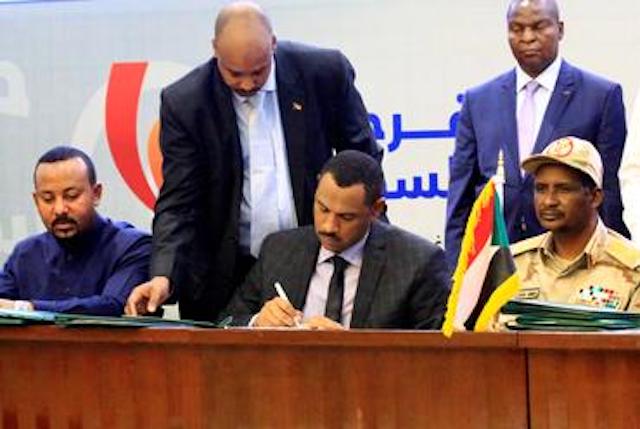 Sudan power sharing deal
