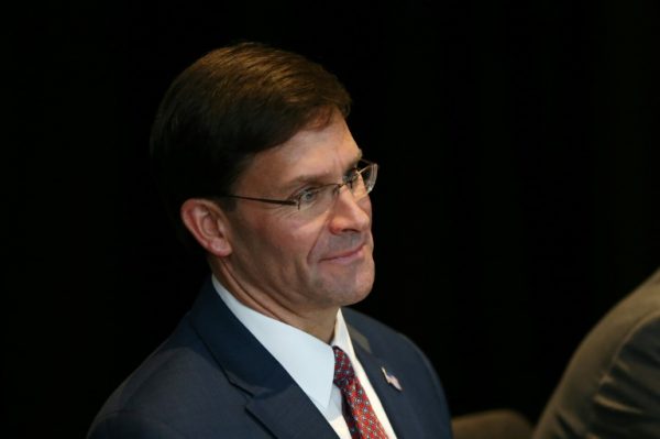 US Defence secretary Mark Esper