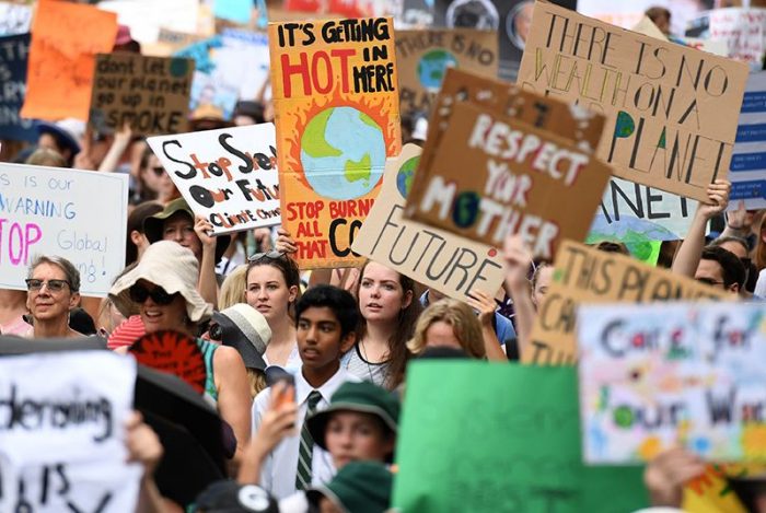 FILE: A protest against Climate Change