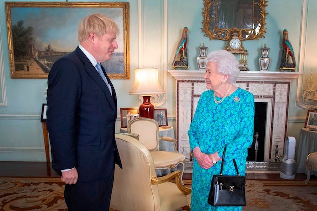 Boris Johnson and Queen Elizabeth: I am sorry, your Majesty