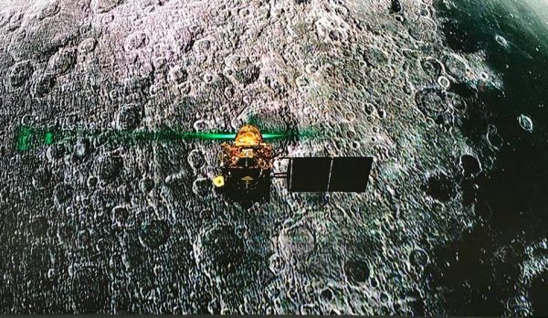 Chandrayaan 2 before the loss of communication
