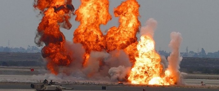 Saudi Arabia’s Abqaiq facility on fire