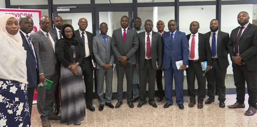 Some GIABA officials at EFCC office in Abuja
