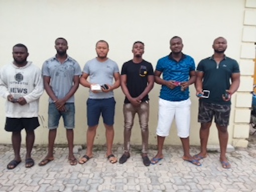 The suspects arrested, including the prisons inspector