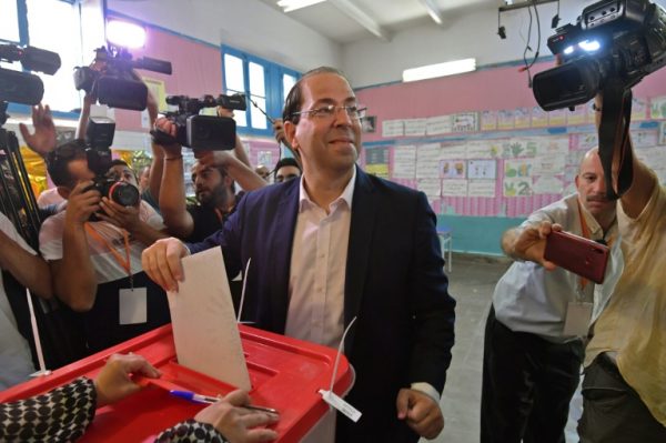 Tunisian prime minister Youssef Chahed
