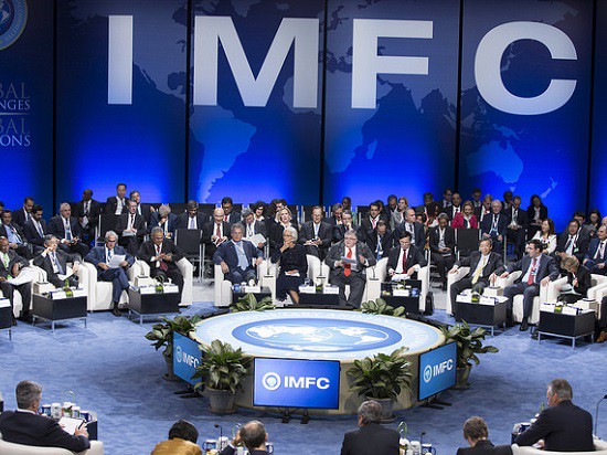 An IMF:World Bank meeting: Delegates warned to look out for chicken pox symptoms