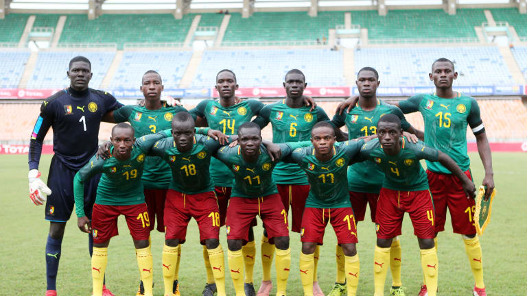 Cameroon’s U-17 team in Brazil