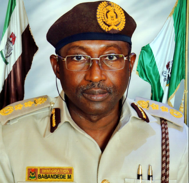 Muhammed Babandede, Comptroller General of the Nigeria Immigration Service, NIS: says NIS will soon start the issuance of its enhanced 10 years validity passports in London and Atlanta, U.S.