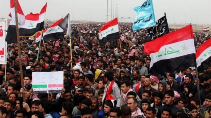 Iraqi protesters