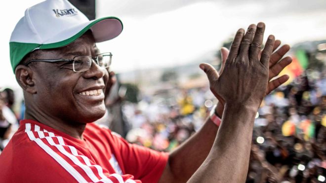 Maurice Kamto: freed by Paul Biya