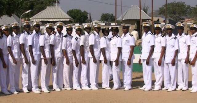Nigerian Navy cadets