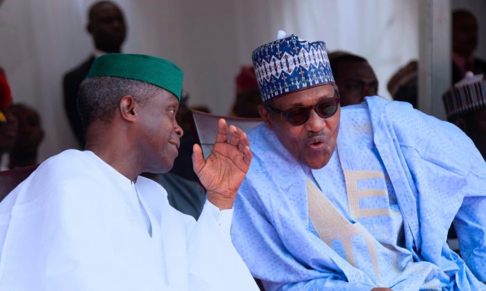 President Buhari and VP Yemi Osinbajo