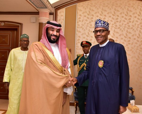 Saudi Crown Prince Salman and President Buhari
