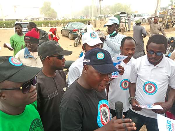 The campaigners for Buhari third term