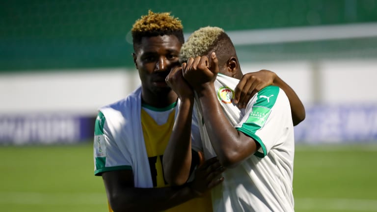 Senegal  in tears at World Cup