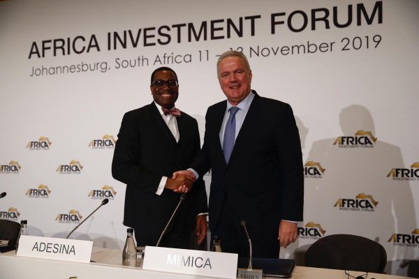 Africa and EU partnership: AfDB President Adesina and Neven Mimica is EU Commissioner for International Development and Cooperation.