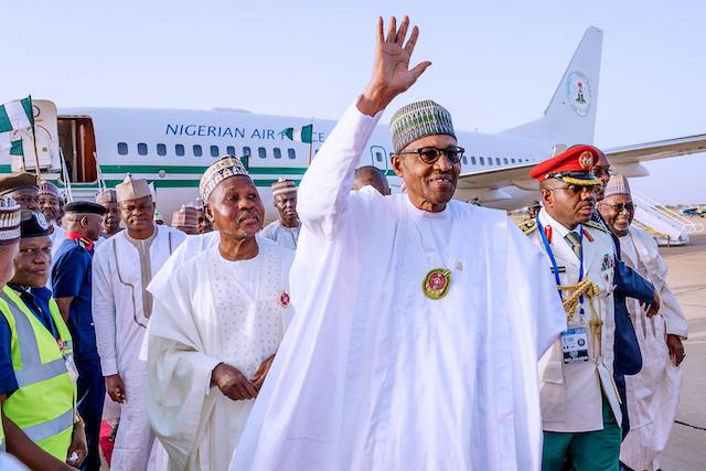 Buhari acknowledges greetings