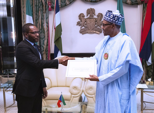 Buhari receives Equatorial Guinea special envoy Gabriel Lima