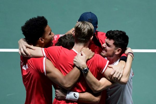 Canadian tennis team happy for making maiden Davis Cup final
