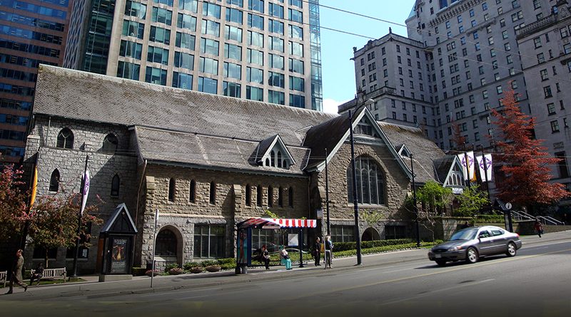 Christ Church Cathedral in Vancouver Canada: the membership number and attendance going southwards